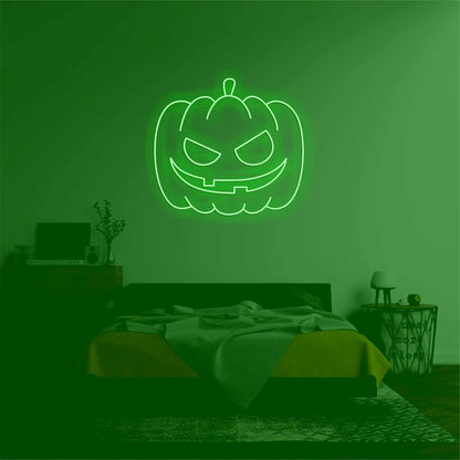 Pumpkin Head Neon Sign | Shineneon