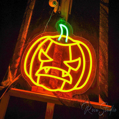 Pumpkin Neon Sign Halloween Decor | Shineneon