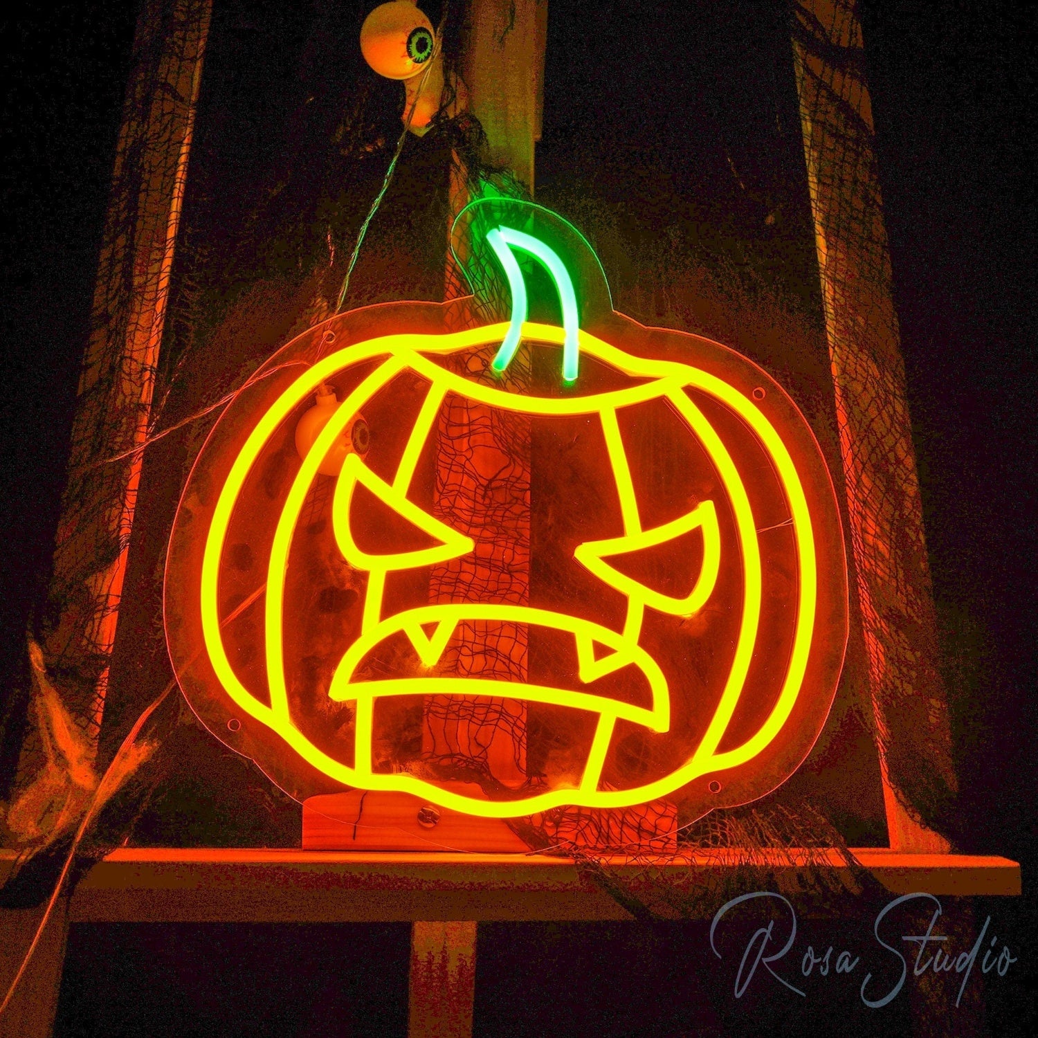 Pumpkin Neon Sign Halloween Decor | Shineneon
