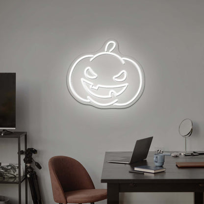 Pumpkin Neon Sign Happy Halloween Neon Sign - Shineneon