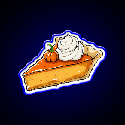 Pumpkin Pie Snack Food Led Neon Sign Rgb Color - Shineneon