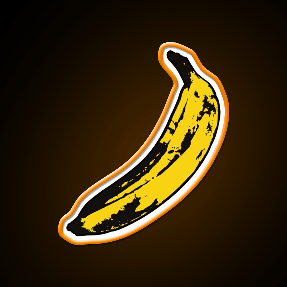 Punk Banana Snack Food Led Neon Sign Rgb Color - Shineneon