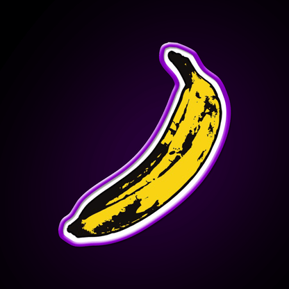 Punk Banana Snack Food Led Neon Sign Rgb Color - Shineneon