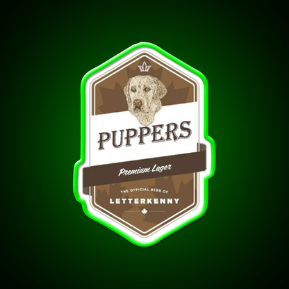 Puppers Beer Bar Decor Led Neon Sign Rgb Color - LED neon sign view 8