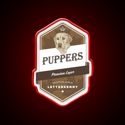 Puppers Beer Essential Beer Bar Decor Led Neon Sign Wall Art Rgb Color - LED neon sign view 10