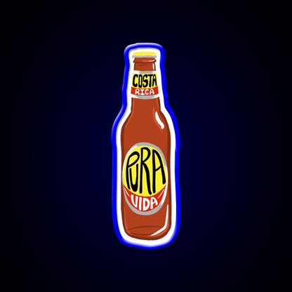 Pura Vida Beer Bar Decor Led Neon Sign Rgb Color - LED neon sign view 5