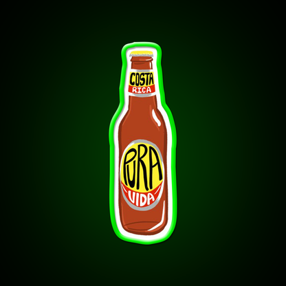 Pura Vida Beer Bar Decor Led Neon Sign Rgb Color - LED neon sign view 8