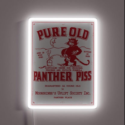 Pure Old Panther Piss Rgb Led Neon Sign - Shineneon