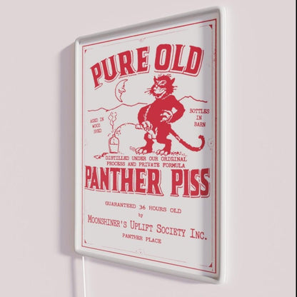 Pure Old Panther Piss Rgb Led Neon Sign - Shineneon