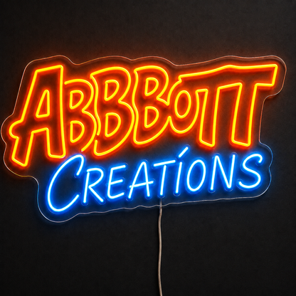 ABBBOTT CREATIONS Custom LED Neon Sign