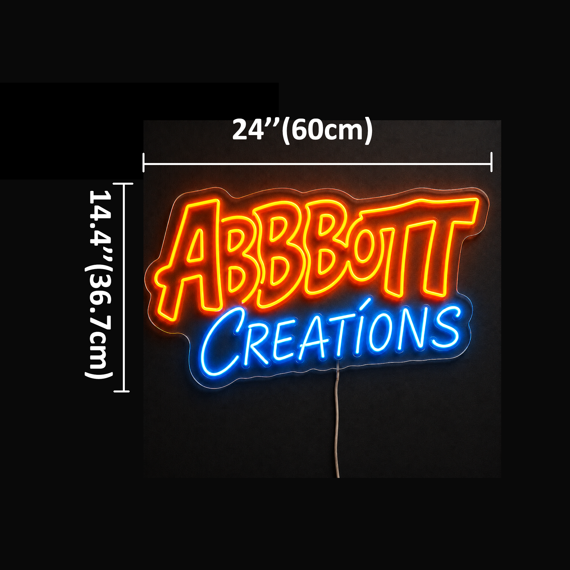ABBBOTT CREATIONS Custom LED Neon Sign