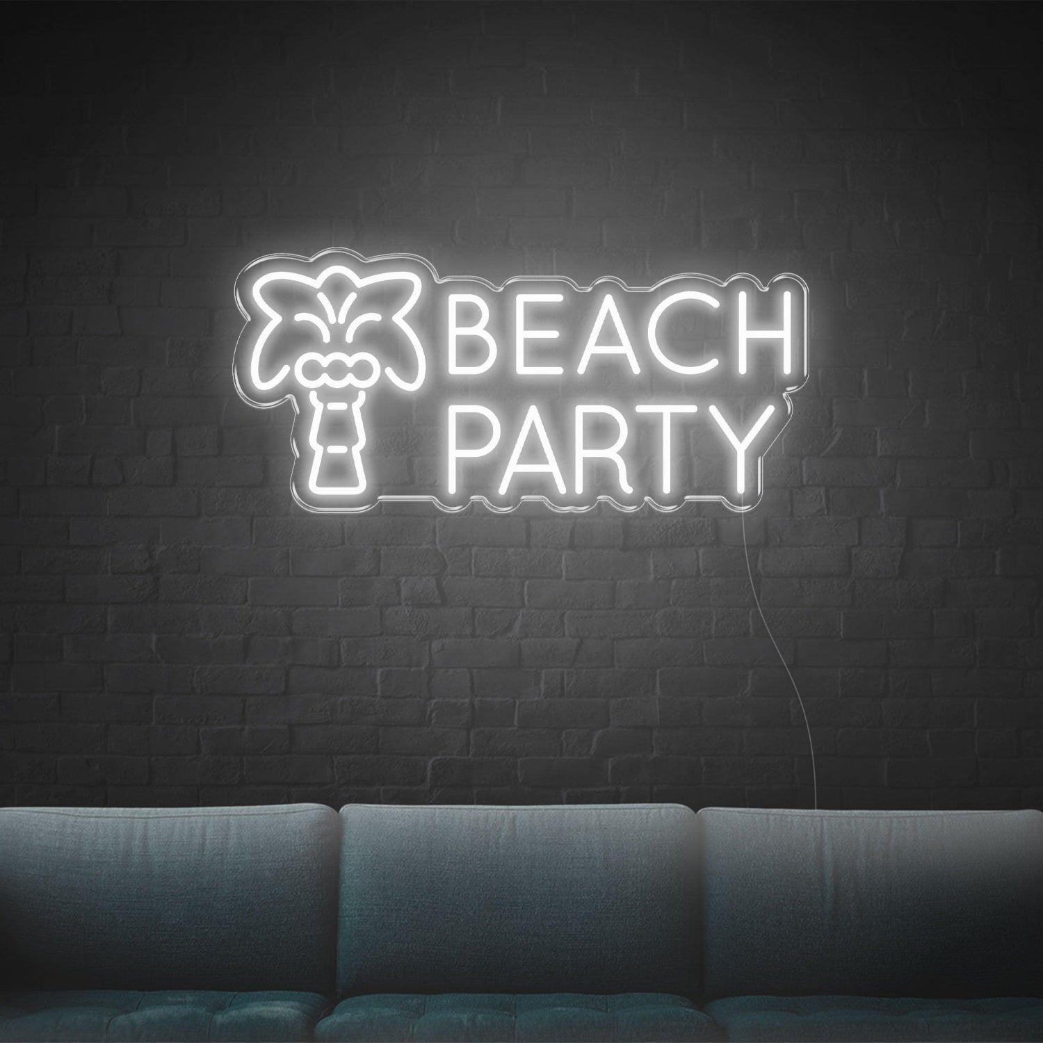 Purple Beach Party Palm Tree Led Neon Sign For Indoor Wall Decor | Shineneon