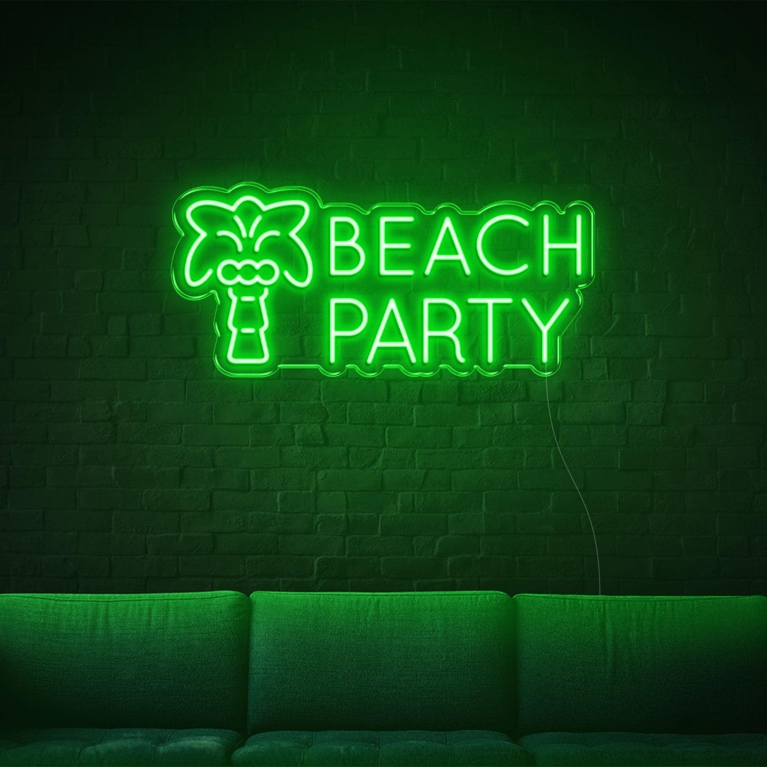 Purple Beach Party Palm Tree Led Neon Sign For Indoor Wall Decor | Shineneon