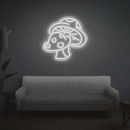 Purple Cartoon Mushroom Led Neon Sign For Indoor Wall Decor | Shineneon