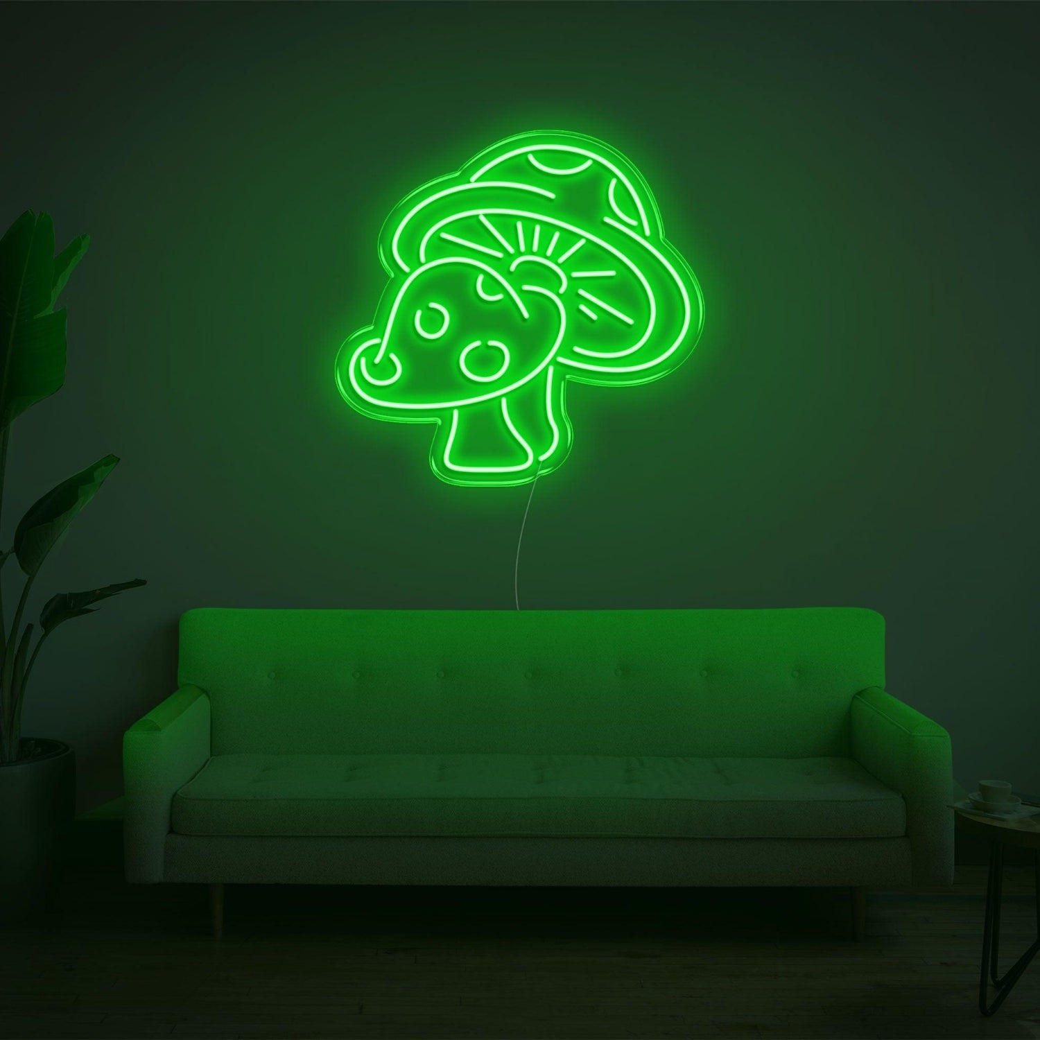 Purple Cartoon Mushroom Led Neon Sign For Indoor Wall Decor | Shineneon