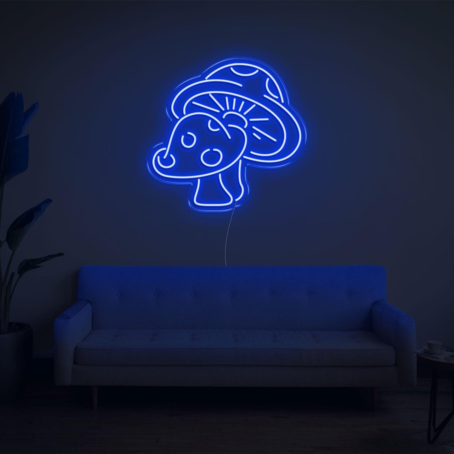 Purple Cartoon Mushroom Led Neon Sign For Indoor Wall Decor | Shineneon