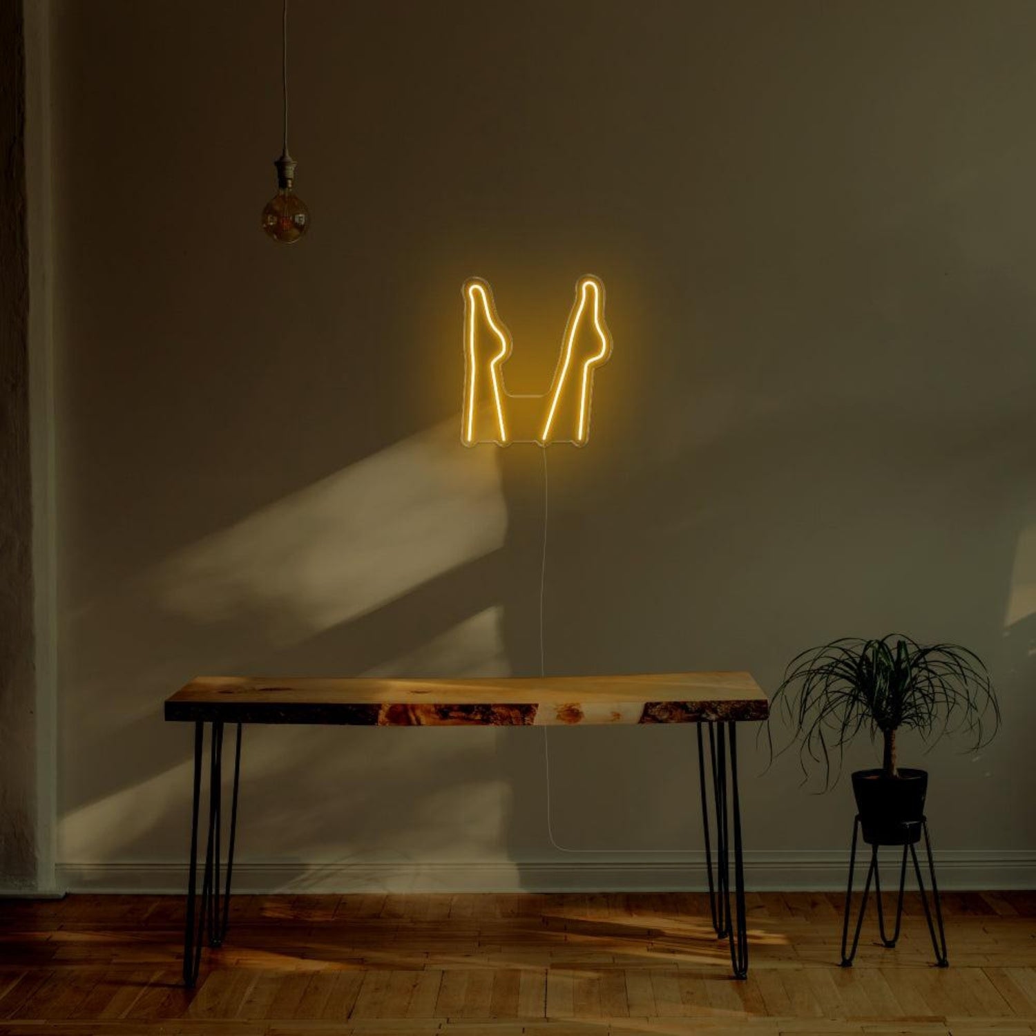 Purple Corset Silhouette Led Neon Sign For Modern Home Decor | Shineneon