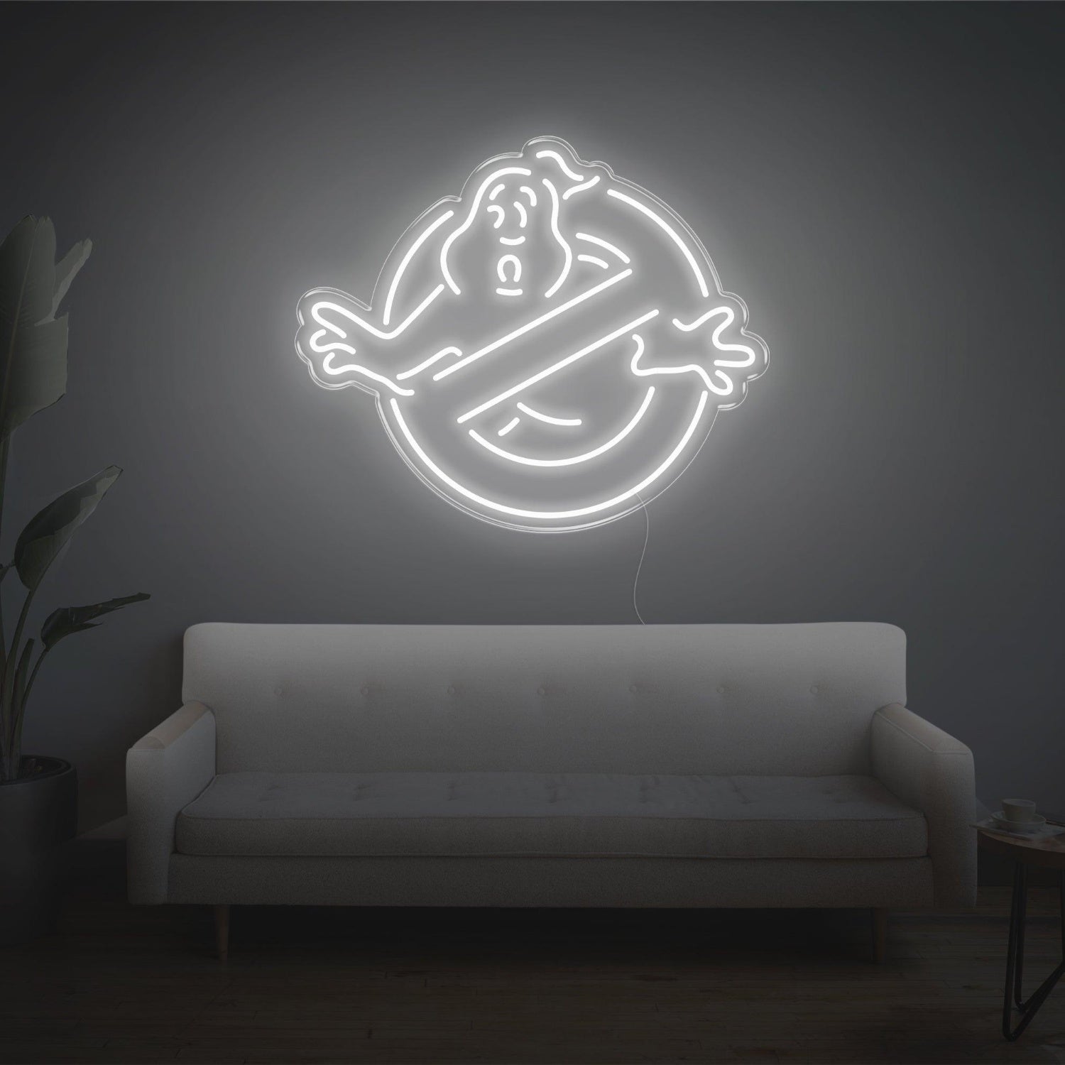 Purple Ghostbusters Logo Led Neon Sign For Modern Room Decor | Shineneon