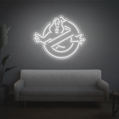 Purple Ghostbusters Logo Led Neon Sign For Modern Room Decor | Shineneon