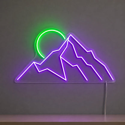 Purple Mountain Line Neon Sign LED Neon Sign main product image