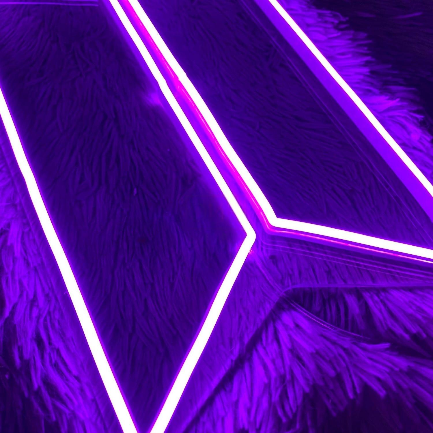 Purple Open Door Led Neon Sign For Bar Nightclub Decor | Shineneon