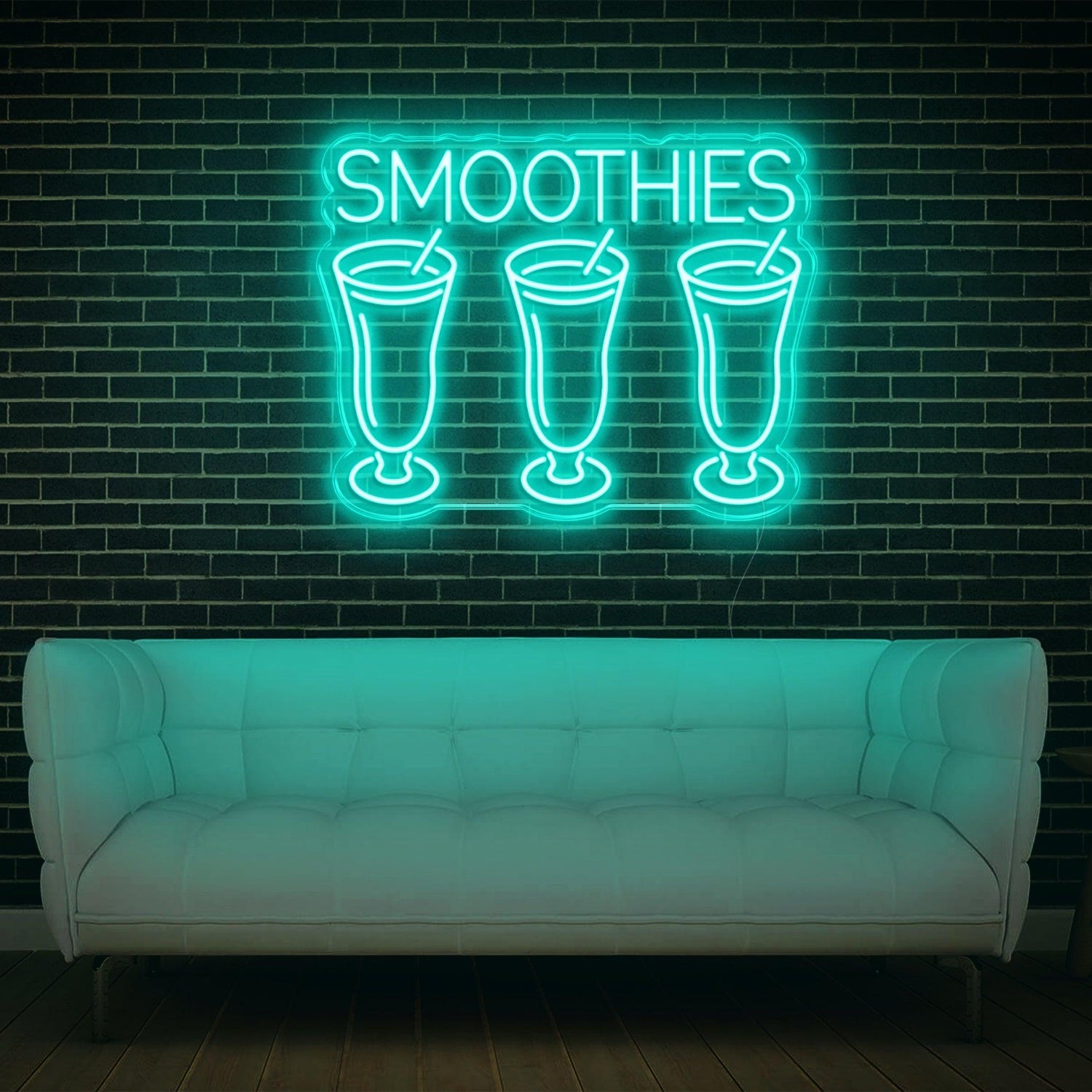 Purple Smoothies Drinks Led Neon Sign For Cafe Home Decor | Shineneon