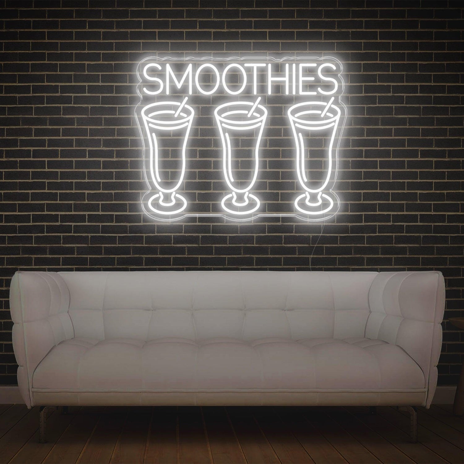 Purple Smoothies Drinks Led Neon Sign For Cafe Home Decor | Shineneon