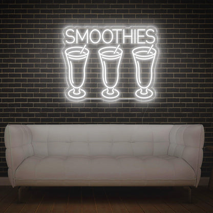 Purple Smoothies Drinks Led Neon Sign For Cafe Home Decor | Shineneon