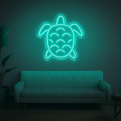 Purple Turtle Led Neon Sign For Modern Home Cafe Decor | Shineneon