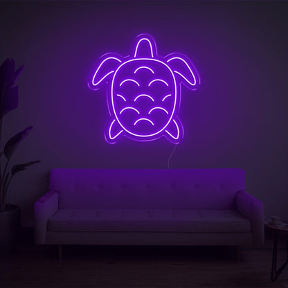 Purple Turtle Led Neon Sign For Modern Home Cafe Decor | Shineneon