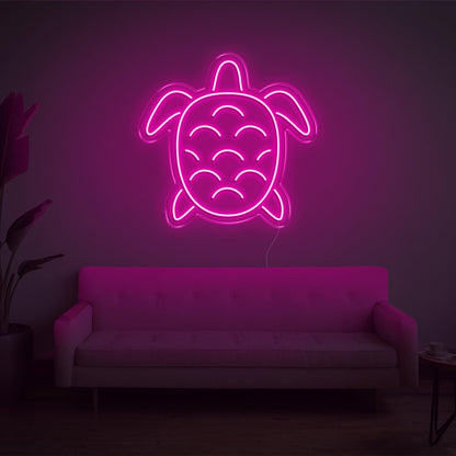 Purple Turtle Led Neon Sign For Modern Home Cafe Decor | Shineneon