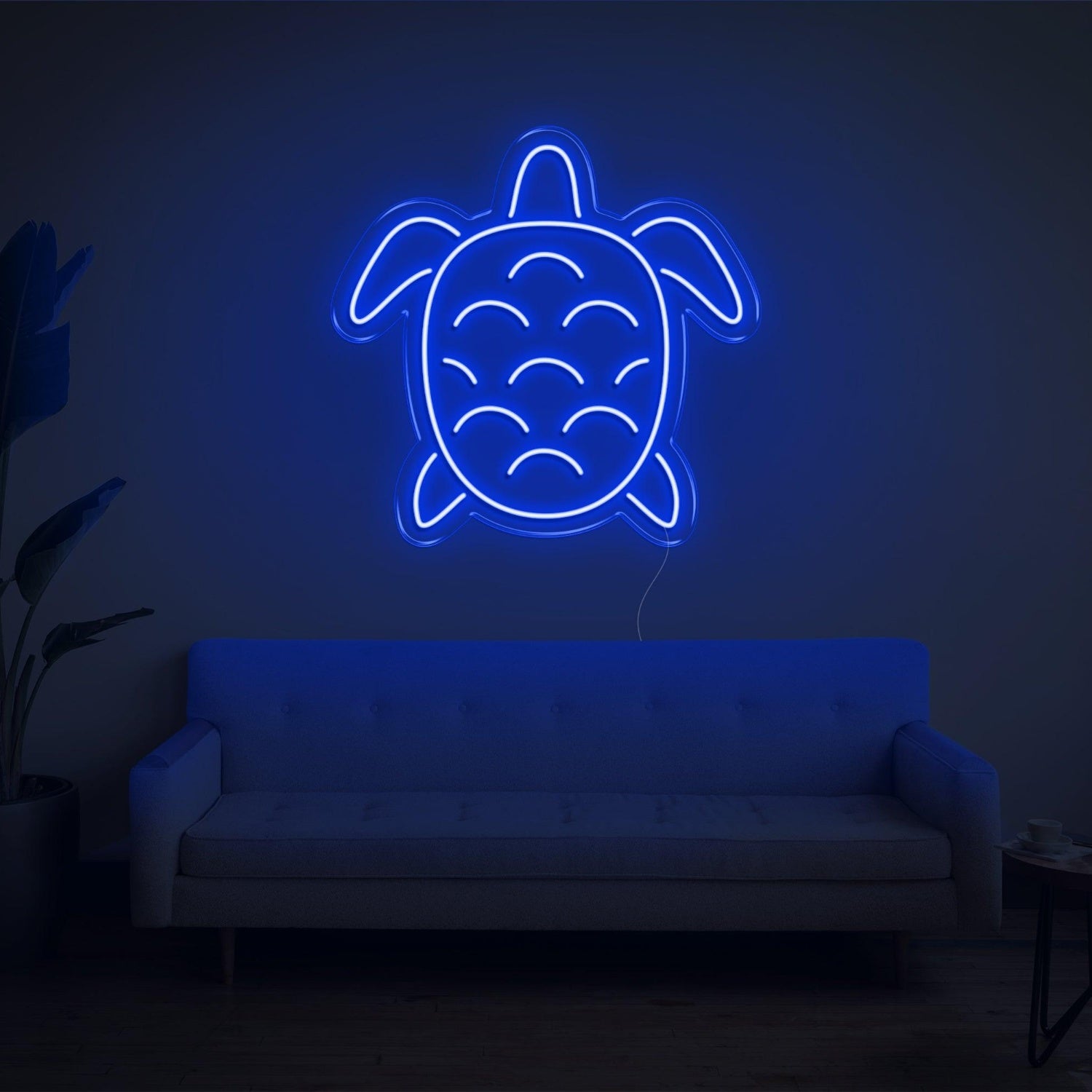 Purple Turtle Led Neon Sign For Modern Home Cafe Decor | Shineneon