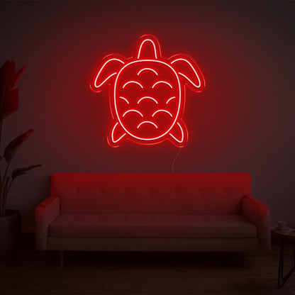 Purple Turtle Led Neon Sign For Modern Home Cafe Decor | Shineneon