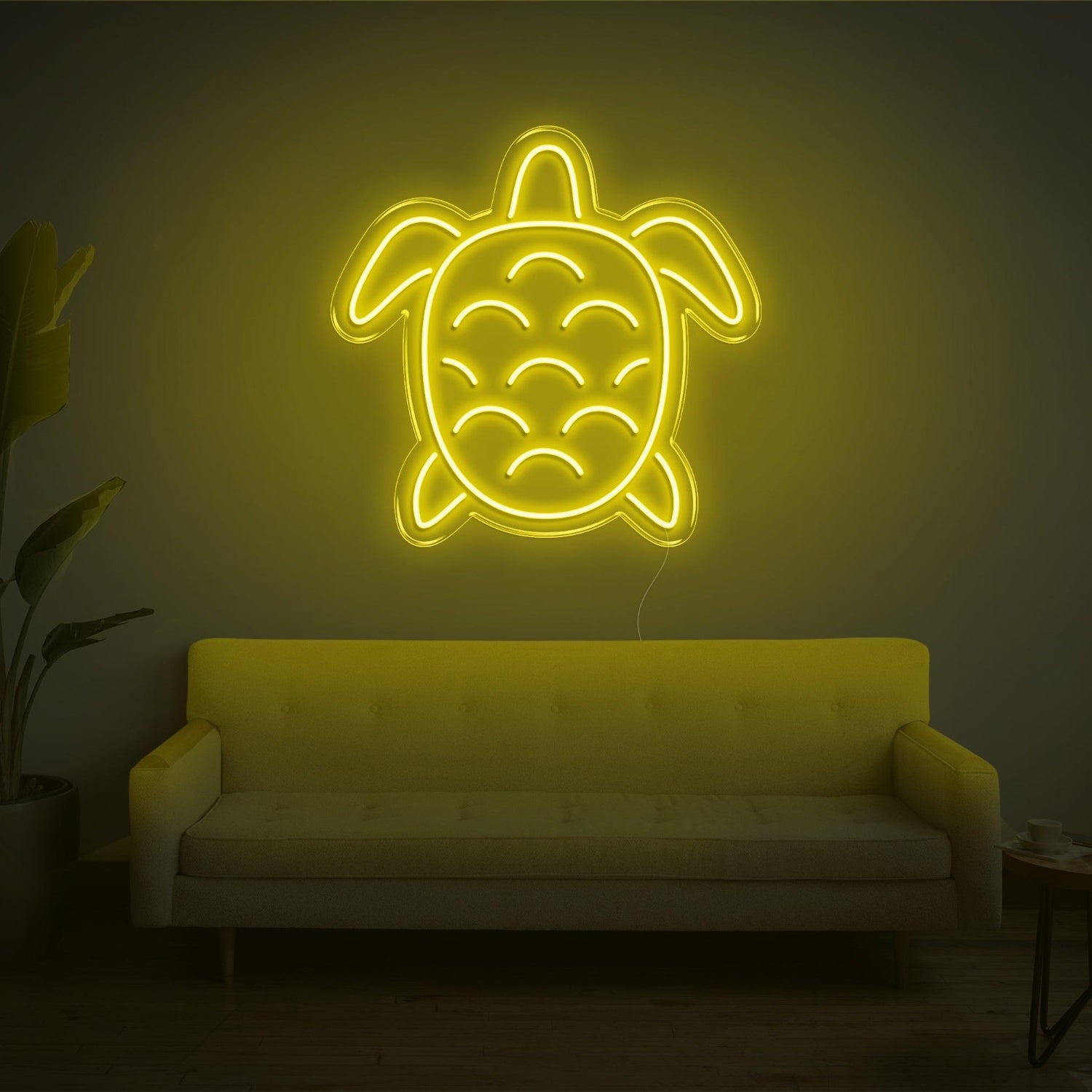 Purple Turtle Led Neon Sign For Modern Home Cafe Decor | Shineneon