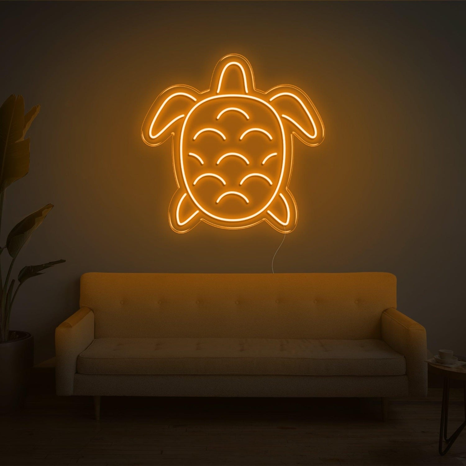 Purple Turtle Led Neon Sign For Modern Home Cafe Decor | Shineneon