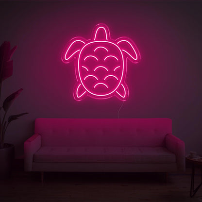Purple Turtle Led Neon Sign For Modern Home Cafe Decor | Shineneon