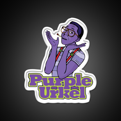 Purple Urkle Summer Hemp Inspired Green Leaf Led Neon Sign Rgb Color - LED neon sign view 11