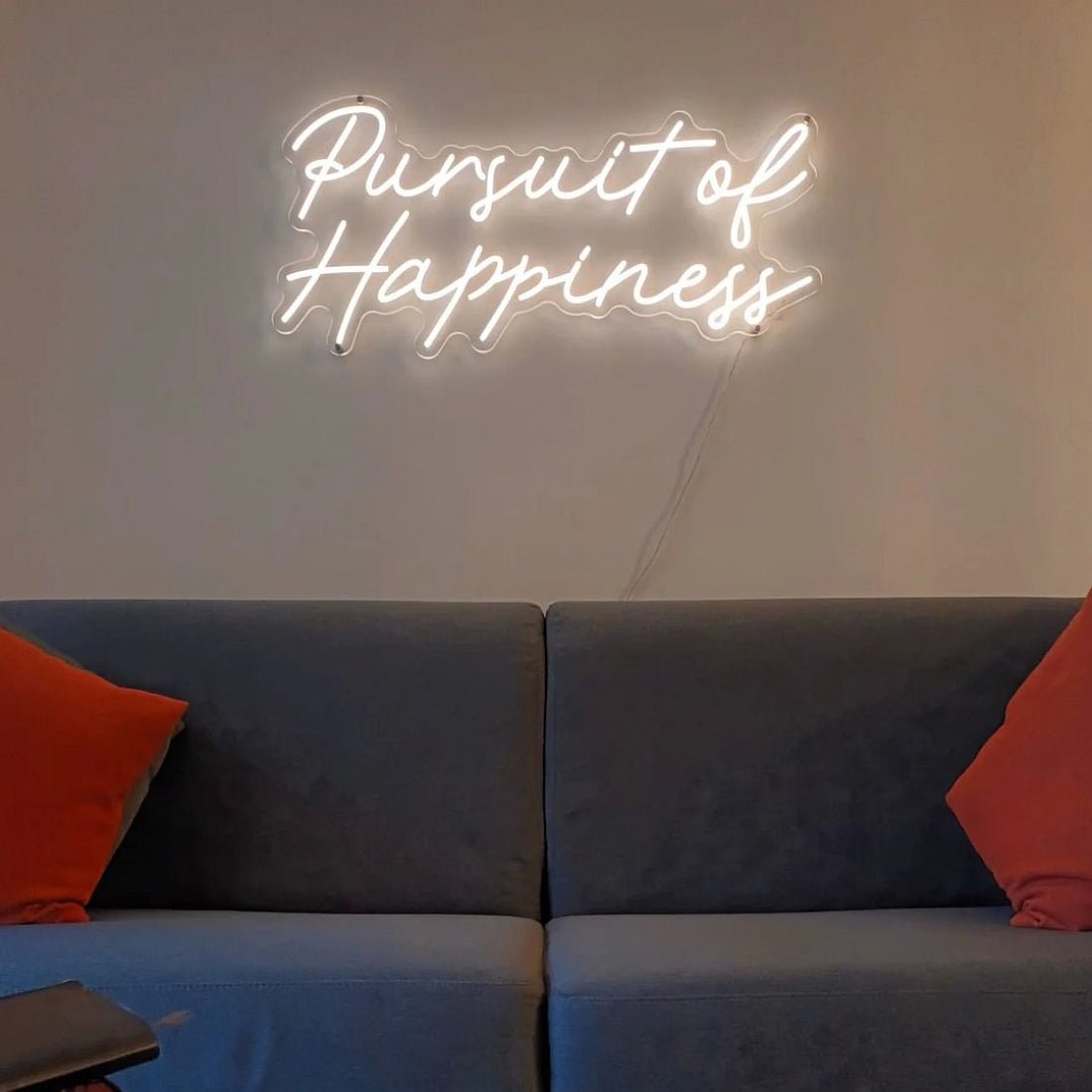 Pursuit Of Happiness Led Sign Business Neon Sign - Shineneon