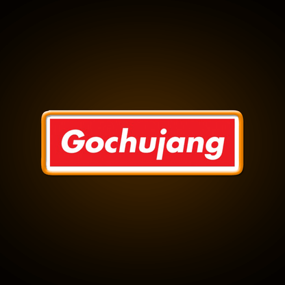 Put Some Gochujang On It Saying Led Neon Sign Chinese Food Rgb Color - Shineneon