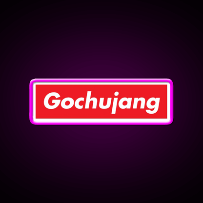 Put Some Gochujang On It Saying Led Neon Sign Chinese Food Rgb Color - Shineneon
