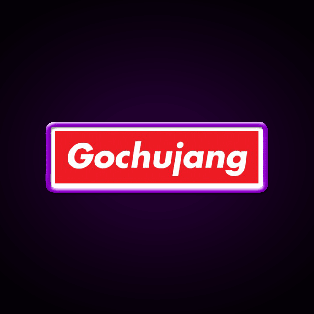 Put Some Gochujang On It Saying Led Neon Sign Chinese Food Rgb Color - Shineneon