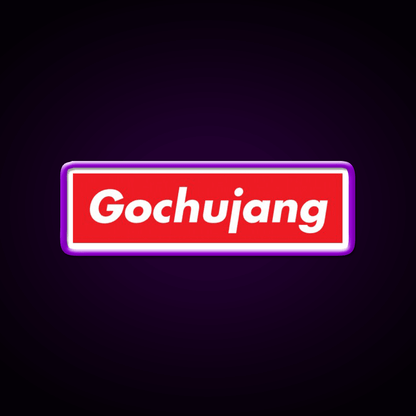 Put Some Gochujang On It Saying Led Neon Sign Chinese Food Rgb Color - Shineneon