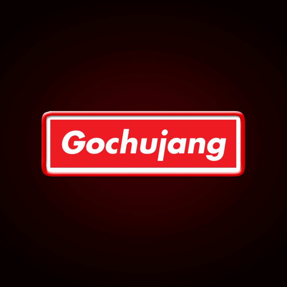 Put Some Gochujang On It Saying Led Neon Sign Chinese Food Rgb Color - Shineneon