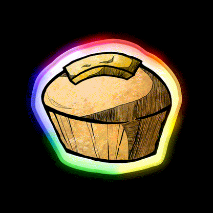 Puto Cake Snack Food Led Neon Sign Rgb Color - LED neon sign close-up detail