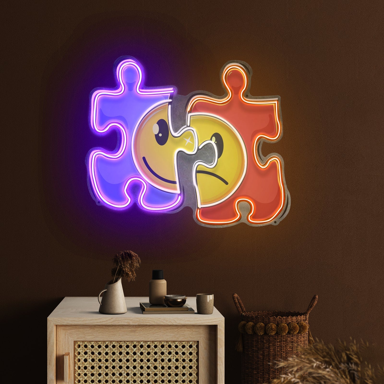 Puzzle Led Neon Sign Light Custom Led Signs - Shineneon
