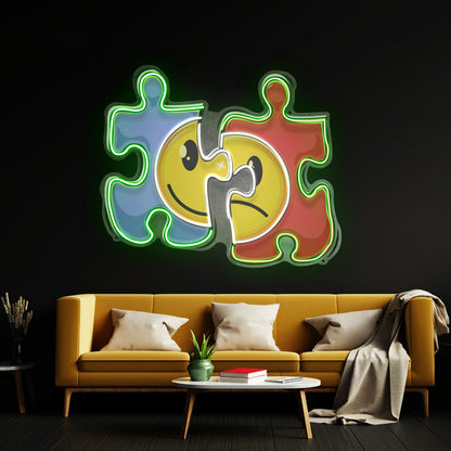 Puzzle Led Neon Sign Light Custom Led Signs - Shineneon