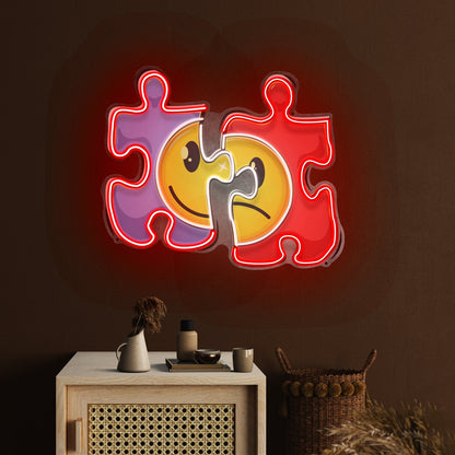 Puzzle Led Neon Sign Light Custom Led Signs - Shineneon