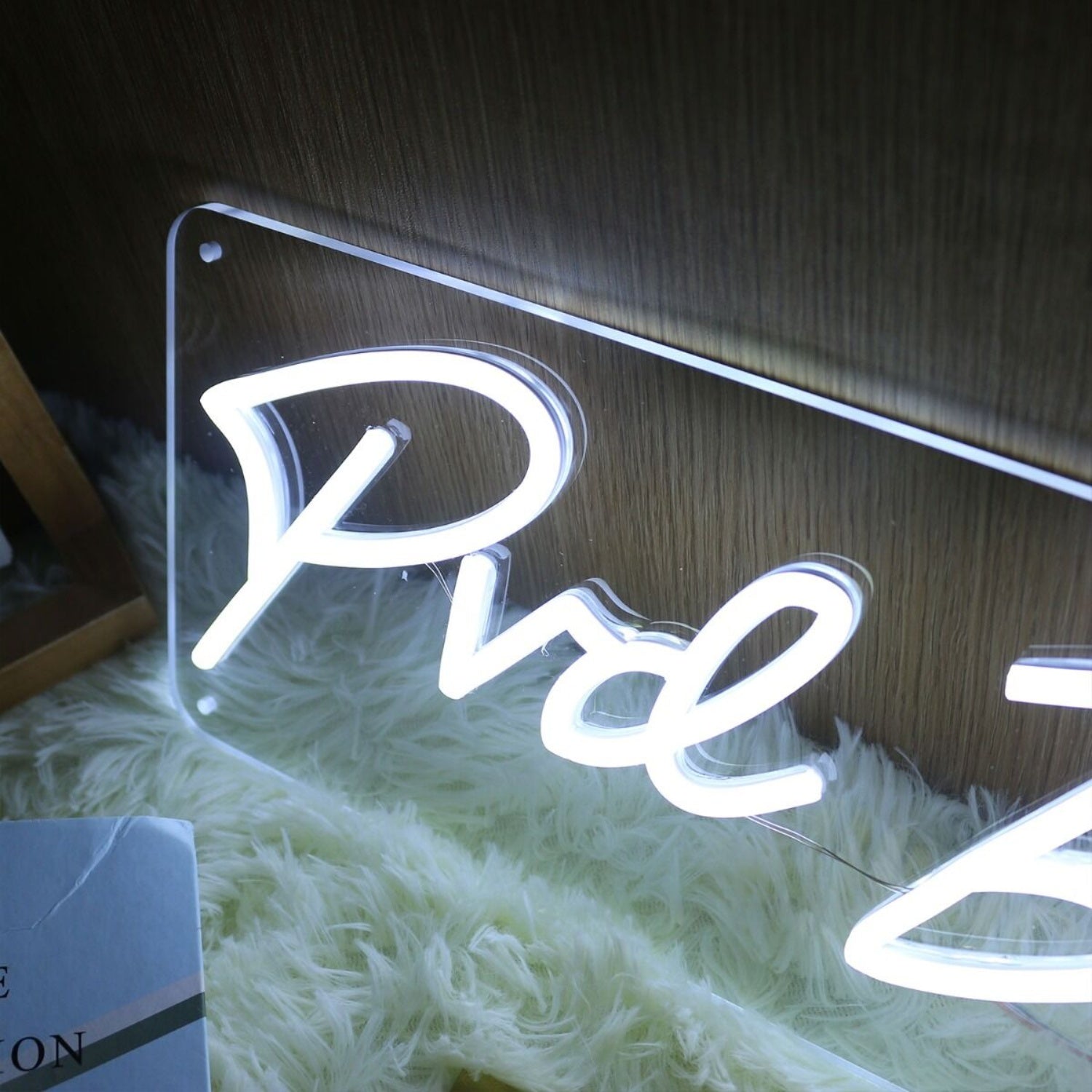 Pvd Beauty White Led Neon Sign | Shineneon
