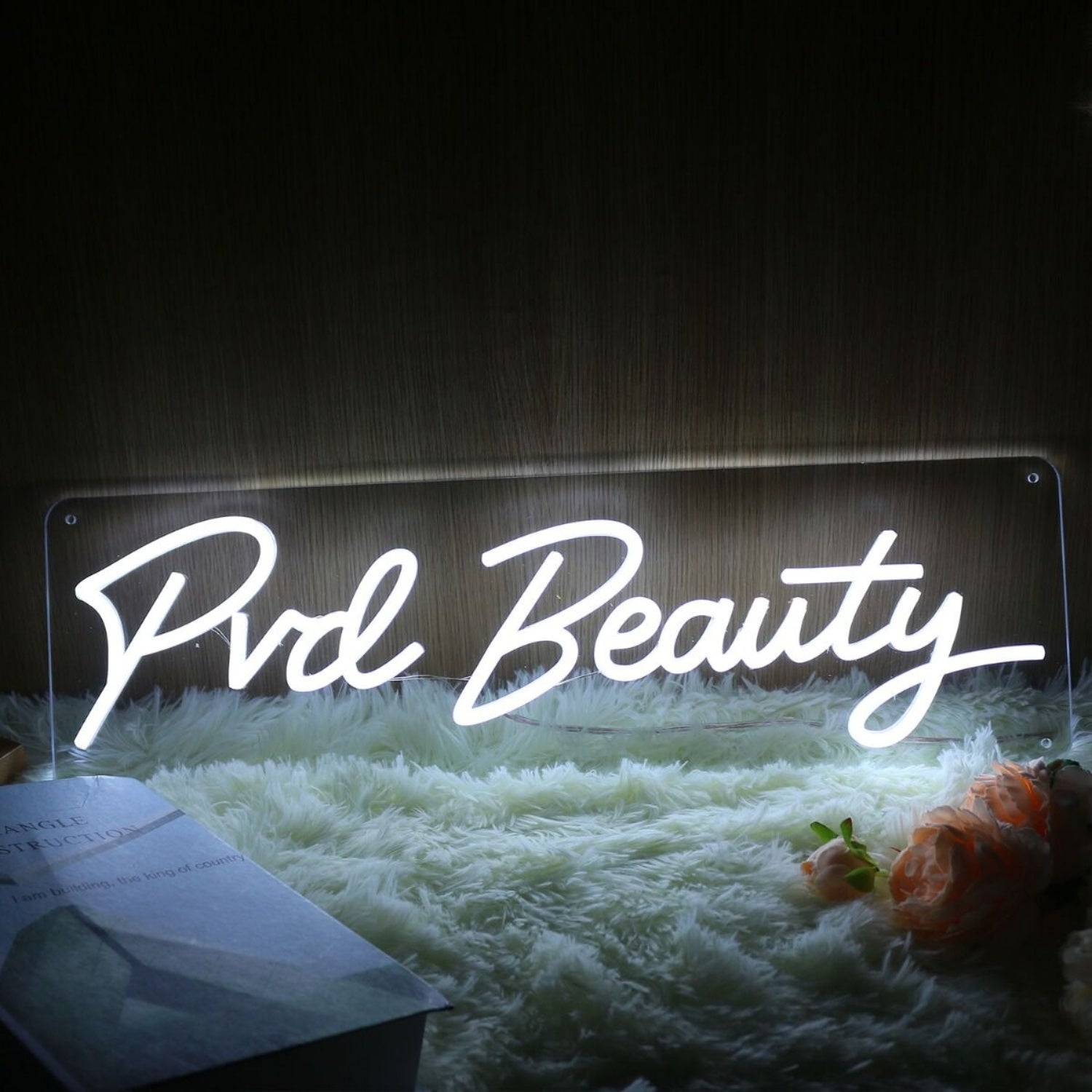 Pvd Beauty White Led Neon Sign | Shineneon