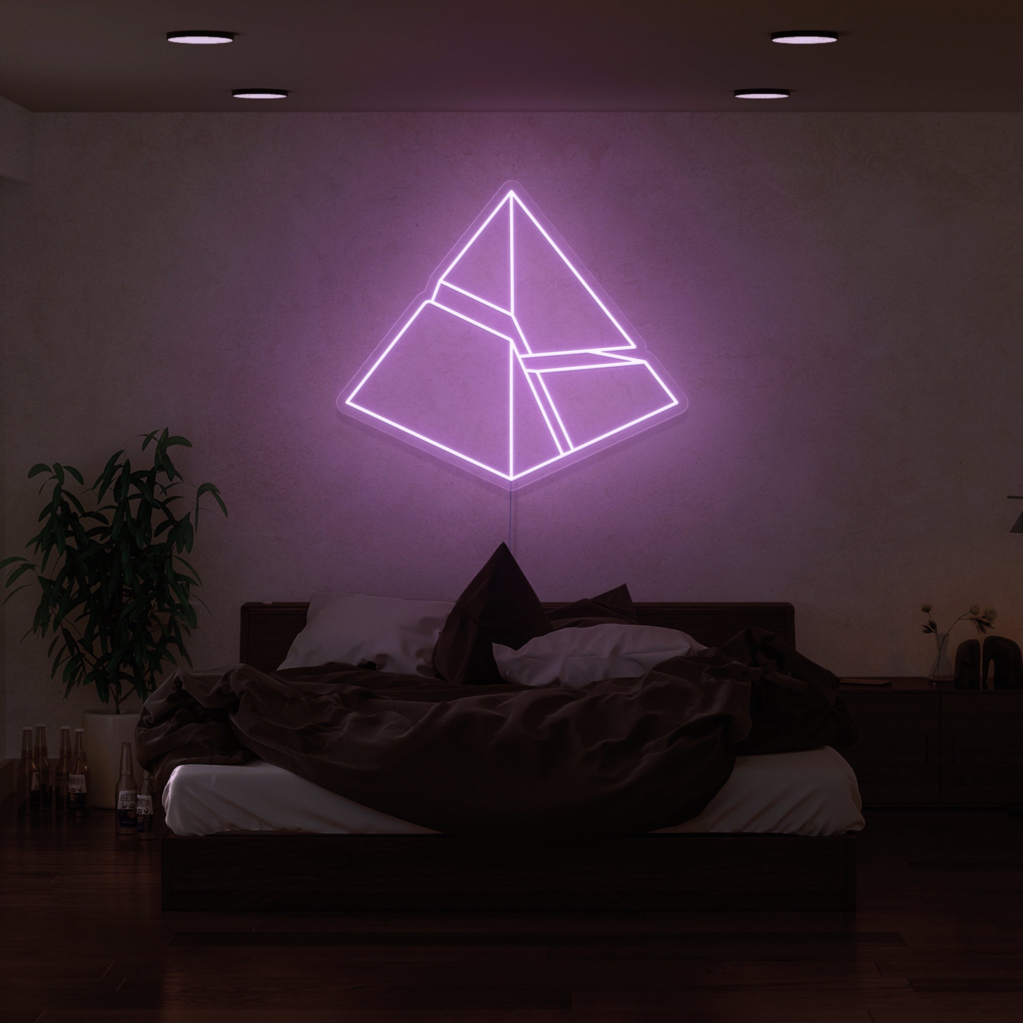 Pyramid Led Neon Sign | Shineneon